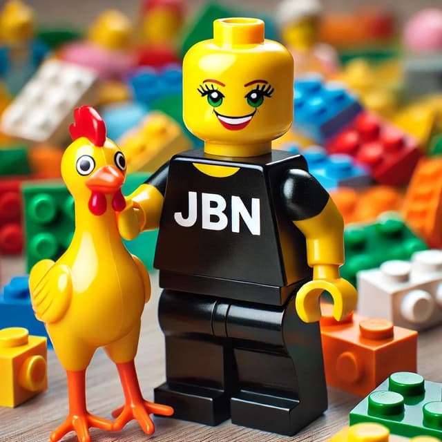 Rubber-chicken-with-legos